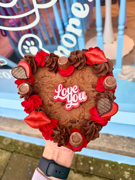 Valentines Day Brownie (COLLECTION ONLY)