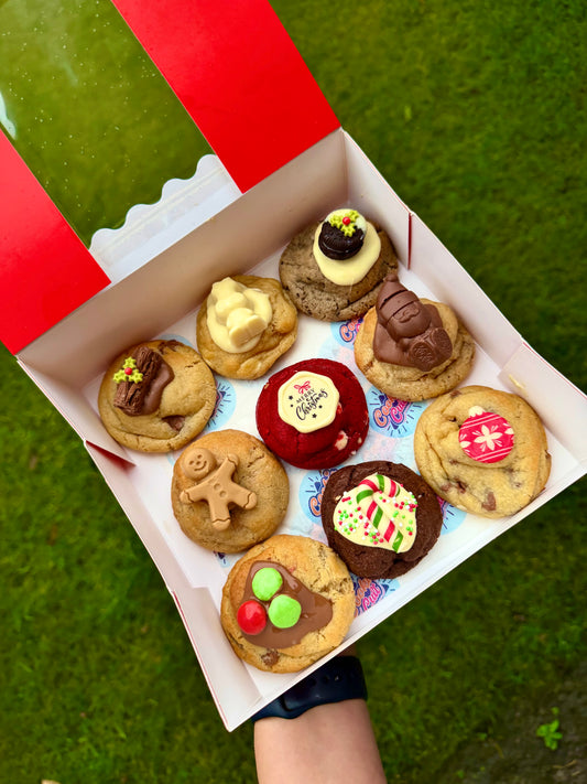 CHRISTMAS COOKIE BOX Mini loaded cookies