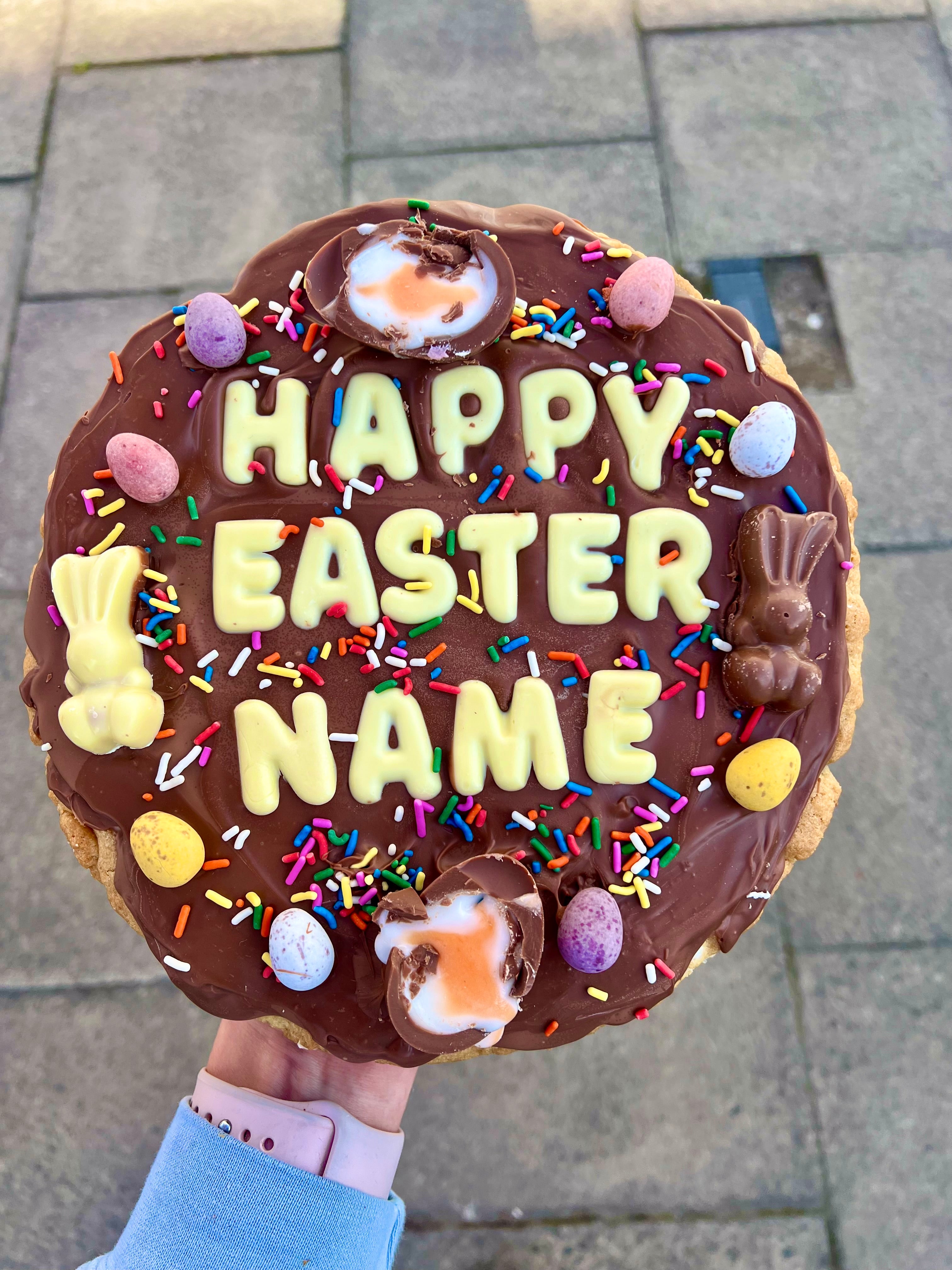 Easter cookie Slab